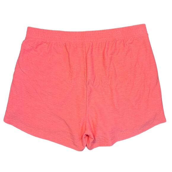 Old Navy Coral Cotton Blend Logo Active Lounge Shorts NWT Womens Size XXL - Picture 2 of 5